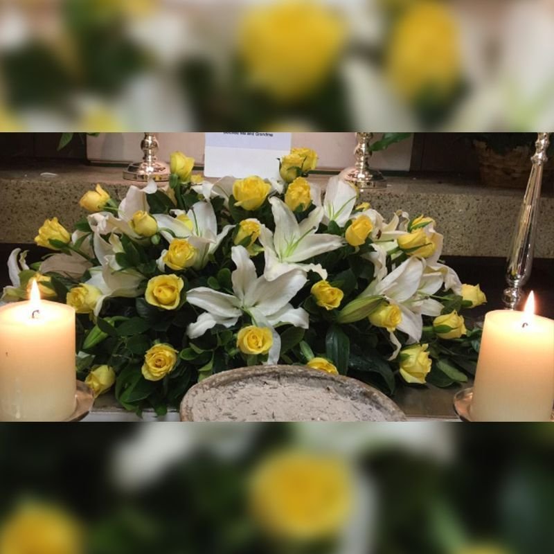 花籃 花圈 棺面花 Floor basketWreath Casket Spray 04