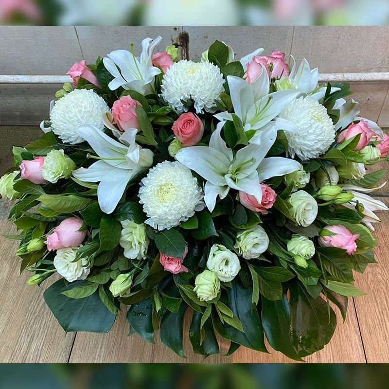 花籃 花圈 棺面花 Floor basketWreath Casket Spray 39