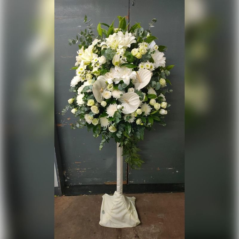 花籃 花圈 棺面花 Floor basketWreath Casket Spray 65