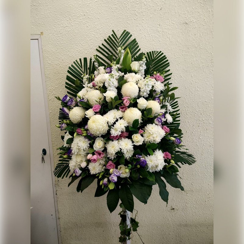 花籃 花圈 棺面花 Floor basketWreath Casket Spray 72